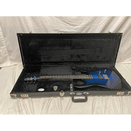 Kiesel Used Kiesel DC600 TRANSLUCENT SAPPHIRE BLUE Solid Body Electric Guitar TRANSLUCENT SAPPHIRE BLUE