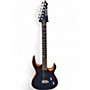 Used Kiesel DC600 Trans Blue Solid Body Electric Guitar Trans Blue