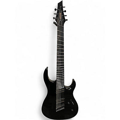 Used Kiesel DC7M Black Metallic Solid Body Electric Guitar