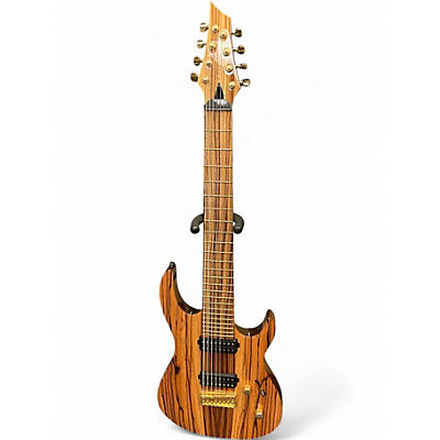 Used Kiesel DCM 8 String Natural Solid Body Electric Guitar