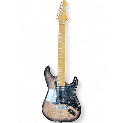 Used Kiesel DELOS 7 Trans Black Solid Body Electric Guitar