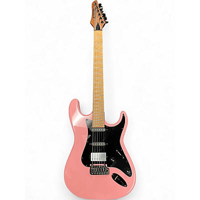 Used Kiesel Delos 6 Atomic Pink Solid Body Electric Guitar