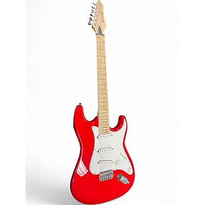 Used Kiesel Delos 6 Red Solid Body Electric Guitar