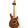 Used Kiesel GH24 Greg Howe Signature Bolt-On Orange Flame Solid Body Electric Guitar Orange Flame