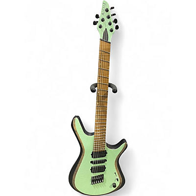 Used Kiesel KVM6 Surf Green Solid Body Electric Guitar