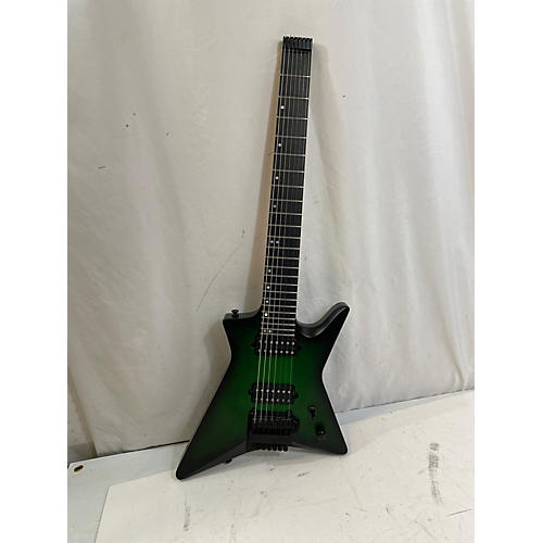 Kiesel Used Kiesel Lightspeed Green Fade Solid Body Electric Guitar Green Fade