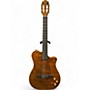 Used Kiesel NS1 FLAME MAPLE Classical Acoustic Electric Guitar FLAME MAPLE