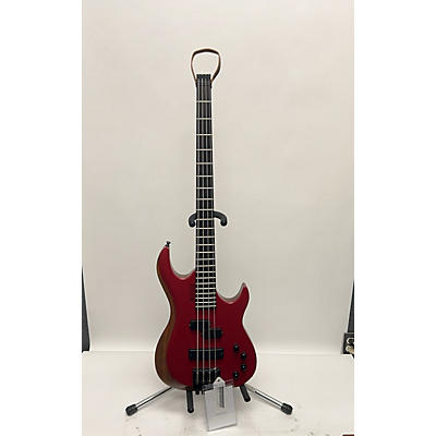 Used Kiesel Osiris 4 Headless Red Electric Bass Guitar