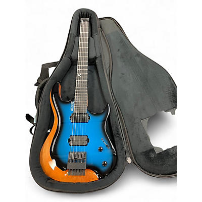Used Kiesel Osiris 6 Blue Solid Body Electric Guitar
