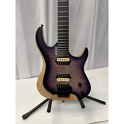 Kiesel Used Kiesel Osiris O6X Purple Cali Burst Solid Body Electric Guitar