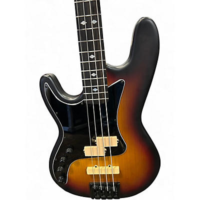 Used Kiesel PB4 3 Color Sunburst Electric Bass Guitar