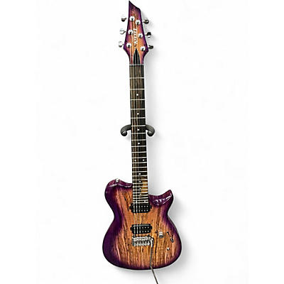 Used Kiesel SCB6X SPALTED MAPLE TRANSLUCENT PURPLE Solid Body Electric Guitar