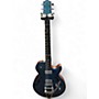 Used Kiesel SH550 Pearl Blue Hollow Body Electric Guitar Pearl Blue