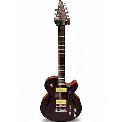 Used Kiesel SH550 Red Hollow Body Electric Guitar