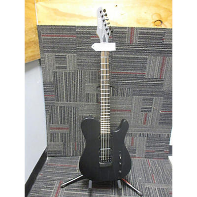 Kiesel Used Kiesel Solo 6 Evertune Jet Black Solid Body Electric Guitar