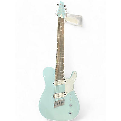 Kiesel Used Kiesel Solo Custom 8 LIGHT BLUE Solid Body Electric Guitar