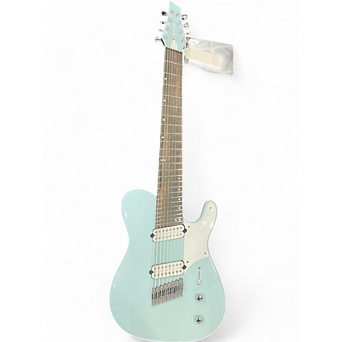 Kiesel Used Kiesel Solo Custom 8 LIGHT BLUE Solid Body Electric Guitar LIGHT BLUE