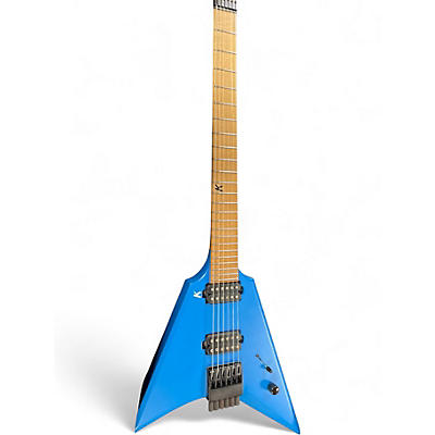 Used Kiesel TYPE V  Lake Placid Blue Solid Body Electric Guitar