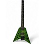 Used Kiesel  TYPE V Neon Green Solid Body Electric Guitar Neon Green
