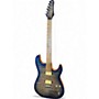 Used Kiesel Theos Blue Burst Solid Body Electric Guitar Blue Burst