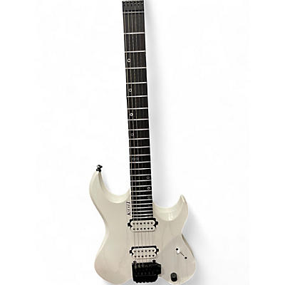 Used Kiesel VADER Antique White Solid Body Electric Guitar