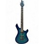 Used Kiesel VANQUISH 6 AQUA BURST Solid Body Electric Guitar AQUA BURST