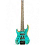 Used Kiesel Vader 6 USA Headless Aqua Electric Bass Guitar Aqua