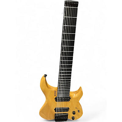 Used Kiesel Vader 8 Natural Solid Body Electric Guitar