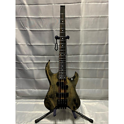 Used Kiesel Vader Antique Ash Electric Bass Guitar