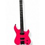 Used Kiesel Vader V6 Neck-Thru Pink Solid Body Electric Guitar Pink