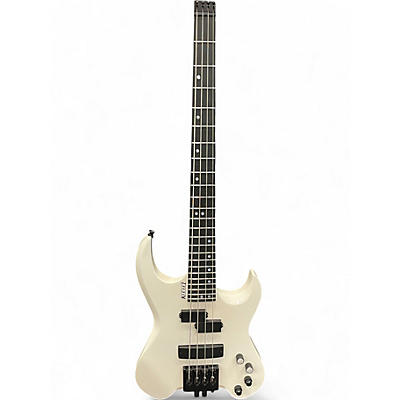 Used Kiesel Vader White Electric Bass Guitar