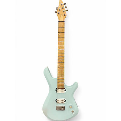 Used Kiesel Vanquish 6 Light Blue Satin Solid Body Electric Guitar
