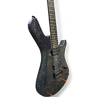 Used Kiesel Vanquish 6 Rainbow Sparkle Solid Body Electric Guitar