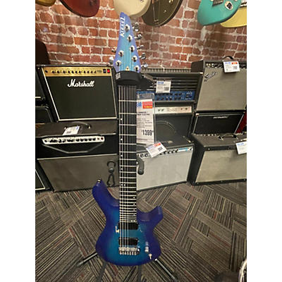 Kiesel Used Kiesel Vanquish 7 Blue Solid Body Electric Guitar