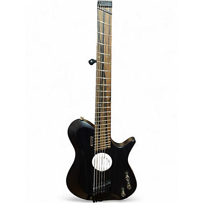 Used Kiesel ZAM7 Black Acoustic Electric Guitar