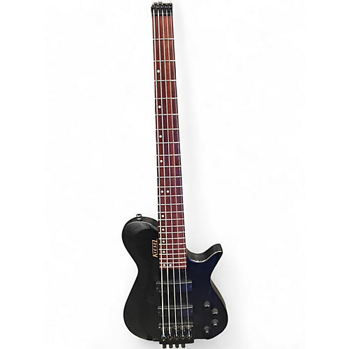 Used Kiesel ZEUS Black Electric Bass Guitar Black