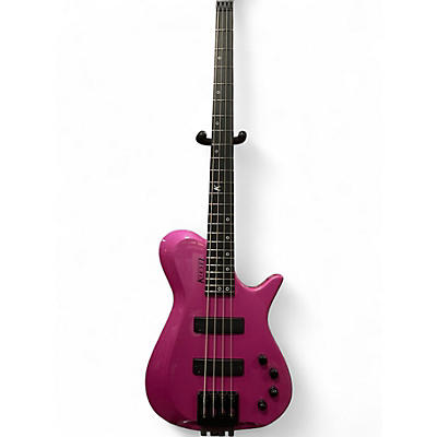Used Kiesel ZEUS METALLIC MAGENTA Electric Bass Guitar