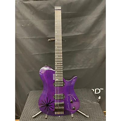 Kiesel Used Kiesel Zeus 6 Trans Purple Solid Body Electric Guitar