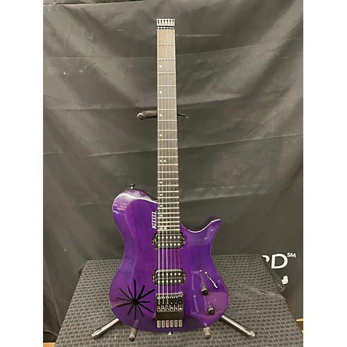 Kiesel Used Kiesel Zeus 6 Trans Purple Solid Body Electric Guitar Trans Purple