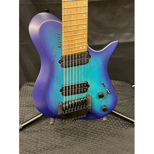 Kiesel Used Kiesel Zeus 8 Custom Shop Trans Night Burst Solid Body Electric Guitar Trans Night Burst