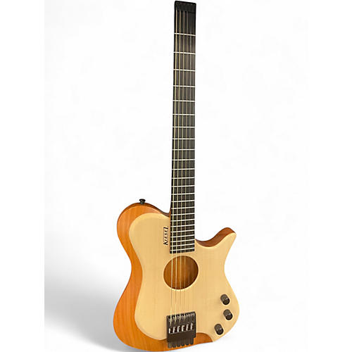 Used Kiesel Zeus Acoustic Natural Acoustic Electric Guitar Natural