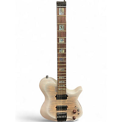 Used Kiesel Zeus Trans White Solid Body Electric Guitar