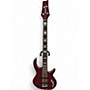 Used Kiesel icon 4 Wine Red Electric Bass Guitar Wine Red