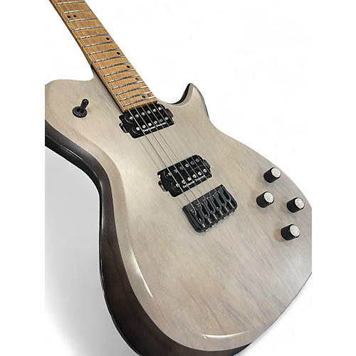 Used Kiesel scb6 Trans White Solid Body Electric Guitar Trans White