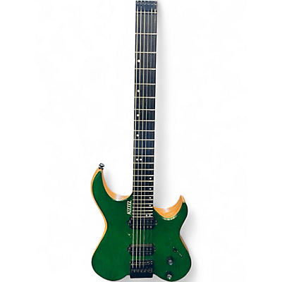 Used Kiesel vader green Solid Body Electric Guitar