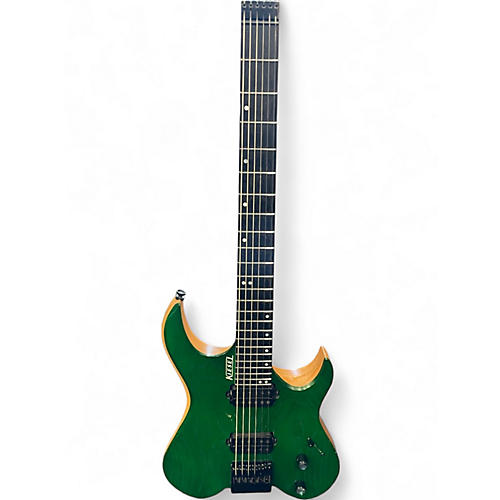 Used Kiesel vader green Solid Body Electric Guitar green