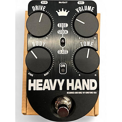 Used King Of Tone HEAVY HAND Effect Pedal