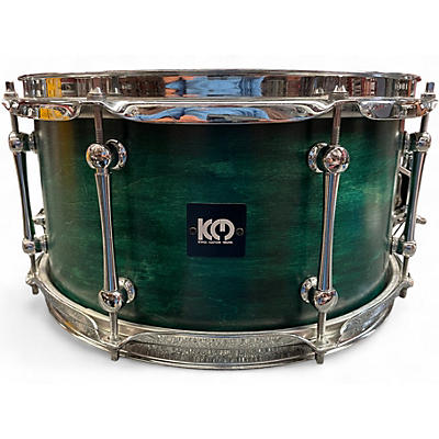 Used Kings Custom 7X13 EMERALD MAPLE/POPLAR Emerald Green Drum