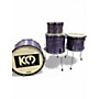 Used Kings Custom Drums 4 Piece Ash Purple Drum Kit Purple