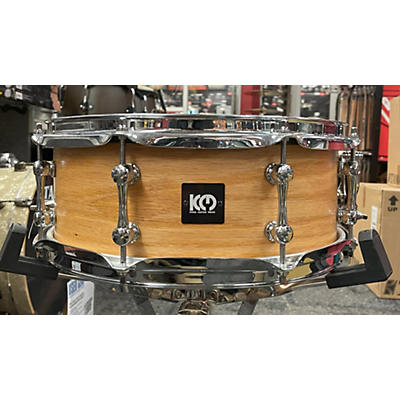 Kings Custom Drums Used Kings Custom Drums 5X13 Red Oak Drum Natural